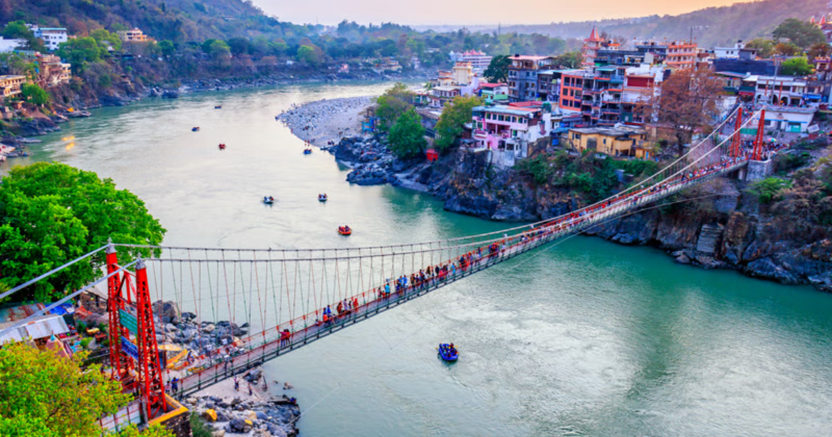 Laxman Jhula and Ram Jhula