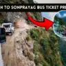 Rishikesh to Sonprayag Bus Ticket Price 2025