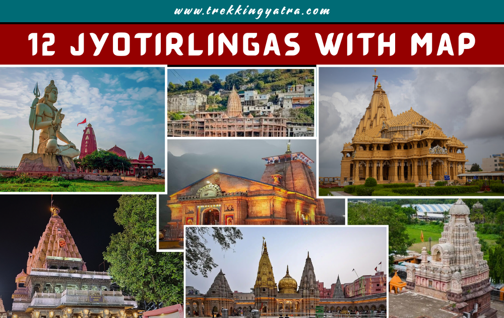 12 Jyotirlingas in India With Map
