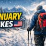 best winter hikes in the USA in January