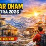 Char Dham Yatra 2026