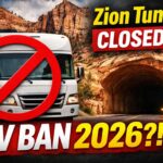 Zion Tunnel RV Ban 2026