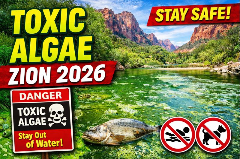 Toxic Algae Zion 2026